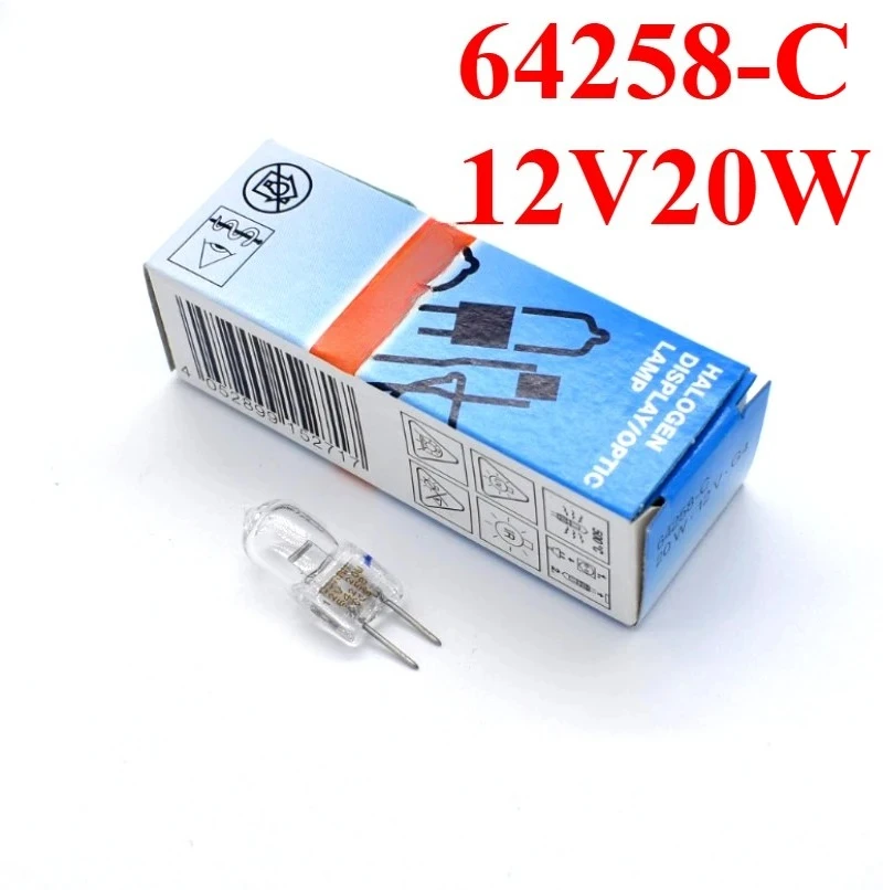 Подходит для галогенной лампы OSRAM 64258-C 12V20W с вольфрамовой нитью накала, срок службы 2000 часов, для УФ-биохимического анализатора. Быстрая доставка.
Подходит для галогенной лампы OSRAM 64258-C 12V20W с вольфрамовой нитью накала, срок службы 2000 часов, для УФ-биохимического анализатора. Быстрая доставка.