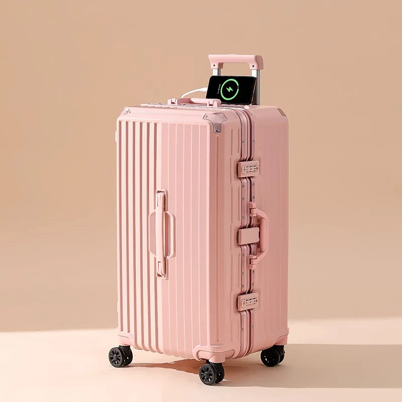 Очень большая вместимость, 34-дюймовый чемодан на колесиках с пятью колесами, 20-дюймовый чемодан для ручной клади, амортизирующий тормоз, универсальное колесо 26
Очень большая вместимость, 34-дюймовый чемодан на колесиках с пятью колесами, 20-дюймовый чемодан для ручной клади, амортизирующий тормоз, универсальное колесо 26