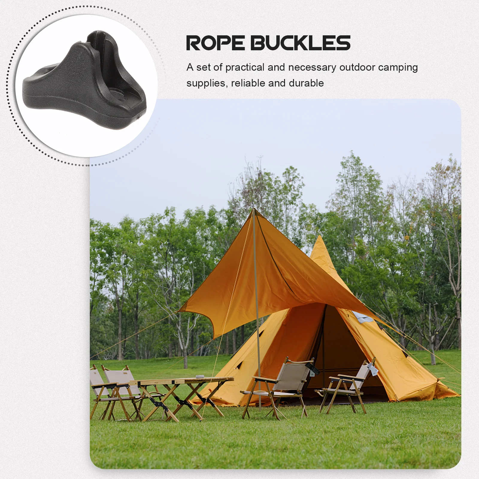 50Pcs Creative Rope Fasteners Sturdy Hard Plastic Tent Fixers Lightweight Portable Camping Accessories Long Serving Time
50Pcs Creative Rope Fasteners Sturdy Hard Plastic Tent Fixers Lightweight Portable Camping Accessories Long Serving Time