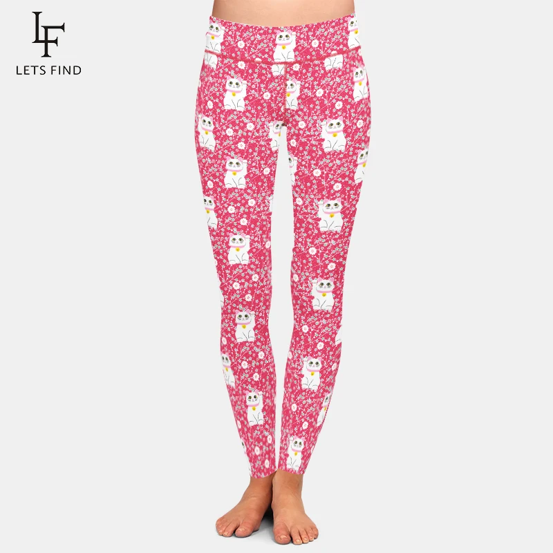 LETSFIND New Arrival Super Soft Women High Waist Pants 3D Hand Drawn Cats Print Fitness Sexy Slim Stretch Leggings Ankle-Length
LETSFIND New Arrival Super Soft Women High Waist Pants 3D Hand Drawn Cats Print Fitness Sexy Slim Stretch Leggings Ankle-Length