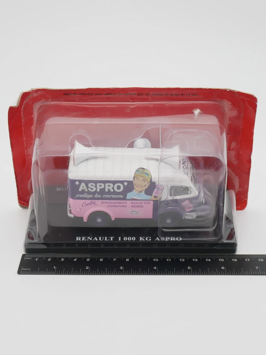 Diecast Ixo 1:43 Scale Renault 1000 KG ASPRO Renault Car Model Modified Alloy Car Collectible Toy Gift Souvenir Display Ornament
Diecast Ixo 1:43 Scale Renault 1000 KG ASPRO Renault Car Model Modified Alloy Car Collectible Toy Gift Souvenir Display Ornament