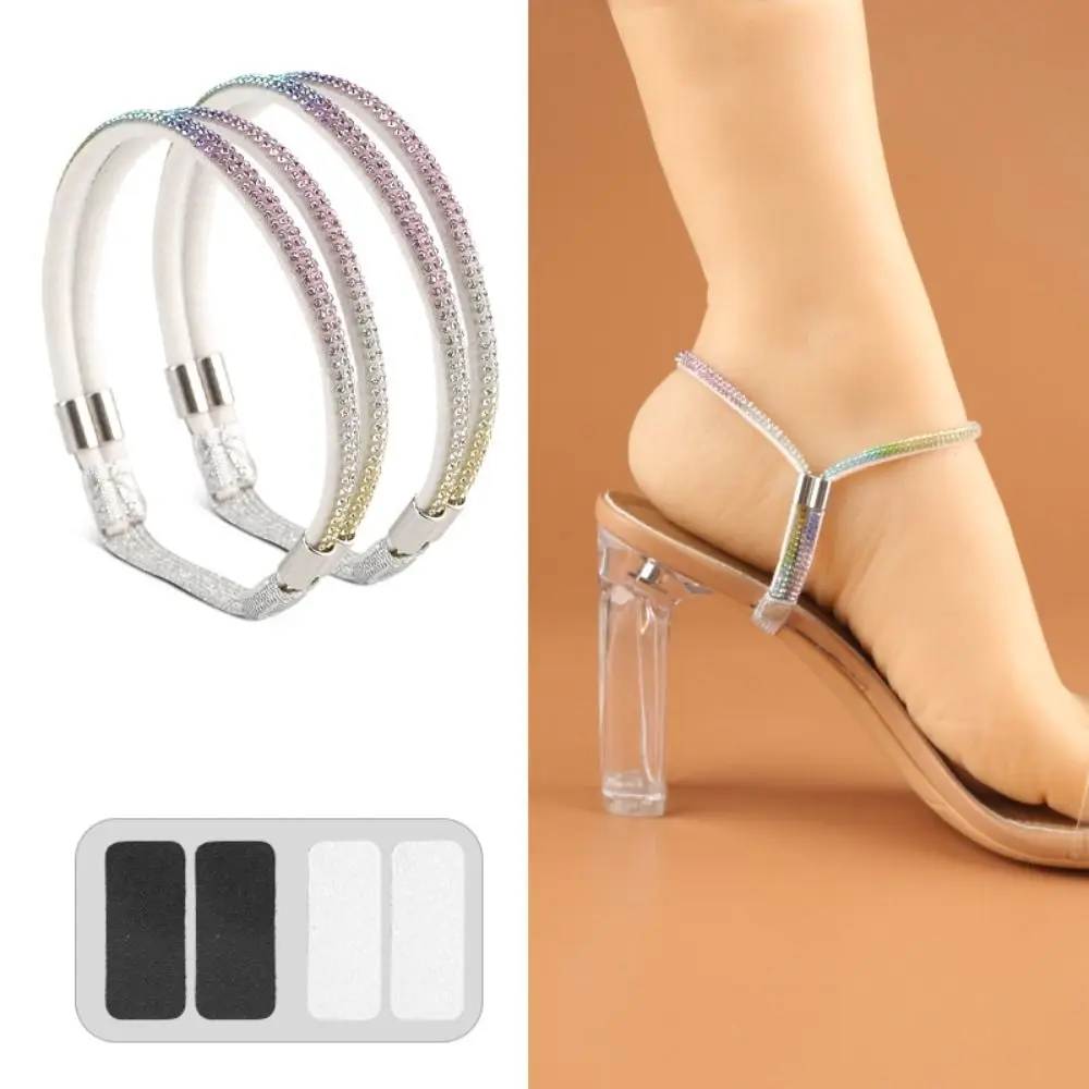 1Pair Ankle Holding Women Rhinestone Shoelaces Anti-slip Anti-skid Bundle High Heels Shoe Belt Adjustable Elastic
1Pair Ankle Holding Women Rhinestone Shoelaces Anti-slip Anti-skid Bundle High Heels Shoe Belt Adjustable Elastic