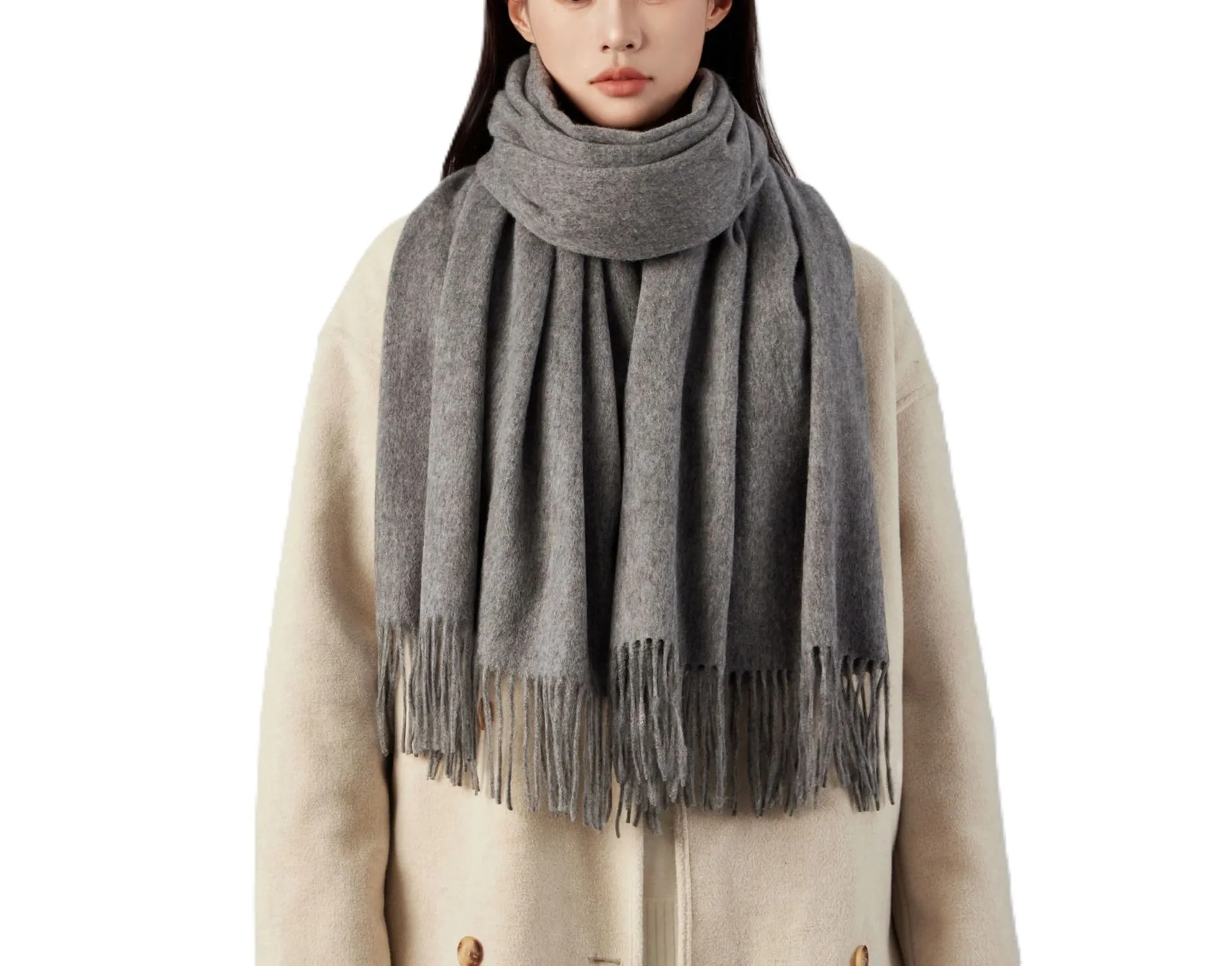 Women's Wool Scarf Large Soft Warm solid shawls Wraps for Winter Men's Scarves Gifts
Women's Wool Scarf Large Soft Warm solid shawls Wraps for Winter Men's Scarves Gifts