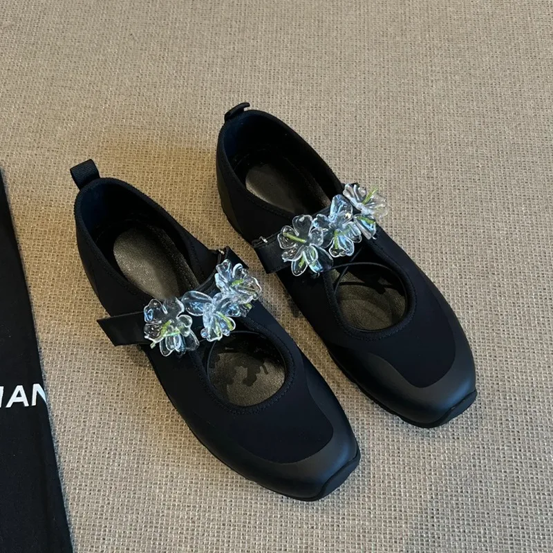New Women's Mary Jane Shoes Exquisite Flower Casual Shoes for Woman Fashion Ballet Shallow Sneakers Designer Shoes Zapatos Mujer
New Women's Mary Jane Shoes Exquisite Flower Casual Shoes for Woman Fashion Ballet Shallow Sneakers Designer Shoes Zapatos Mujer