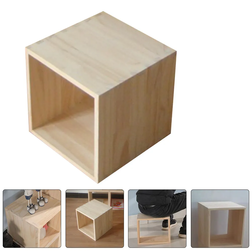 Unfinished Solid Wood Storage Box Dovetail Joint Open Front Cube Organizer Shelf Storage Crate for Home Office
Unfinished Solid Wood Storage Box Dovetail Joint Open Front Cube Organizer Shelf Storage Crate for Home Office