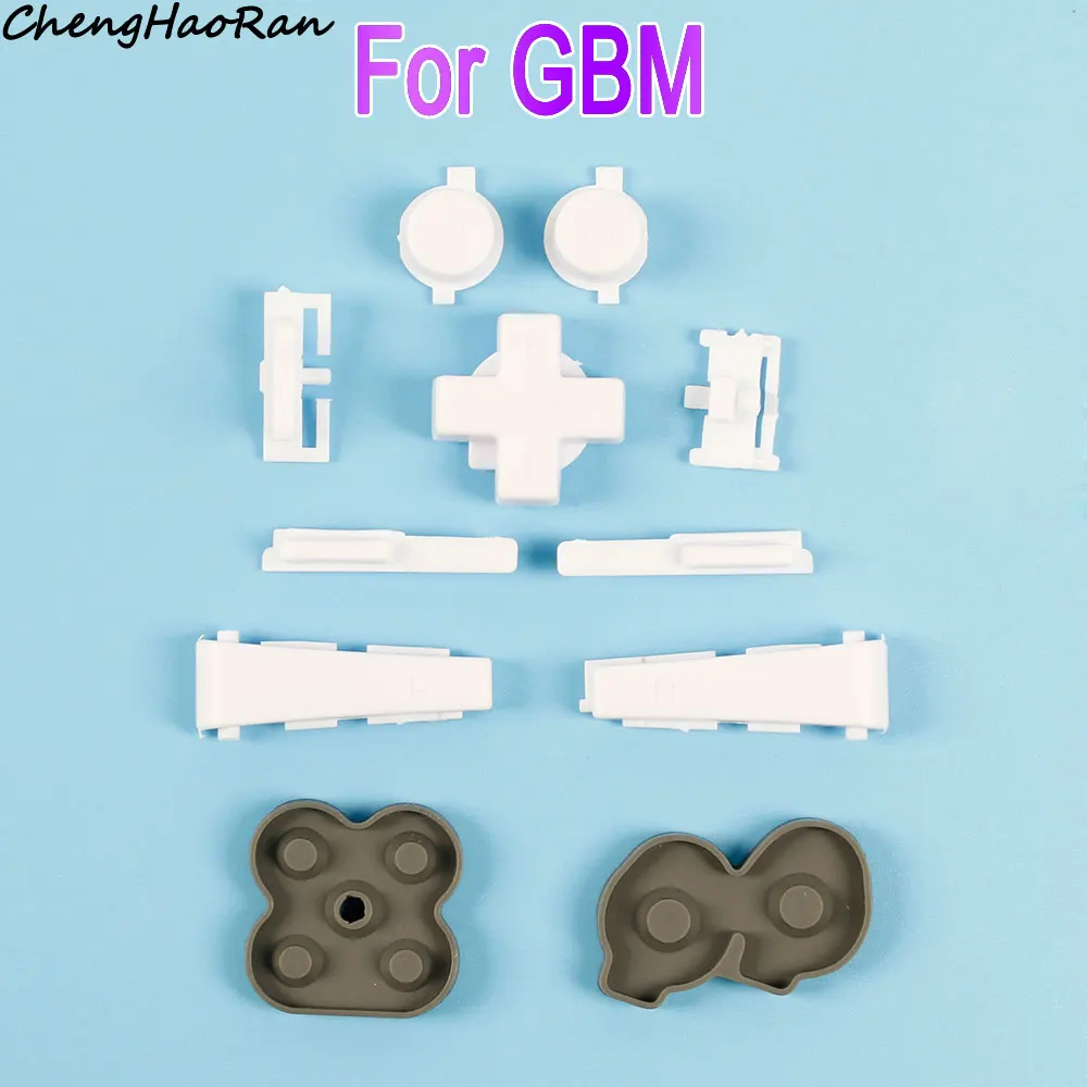 1 set For GBM Directional Function plastic Buttons Full Set & Silicone Conductive Rubber Buttons For GBM Button Replacement part
1 set For GBM Directional Function plastic Buttons Full Set & Silicone Conductive Rubber Buttons For GBM Button Replacement part
