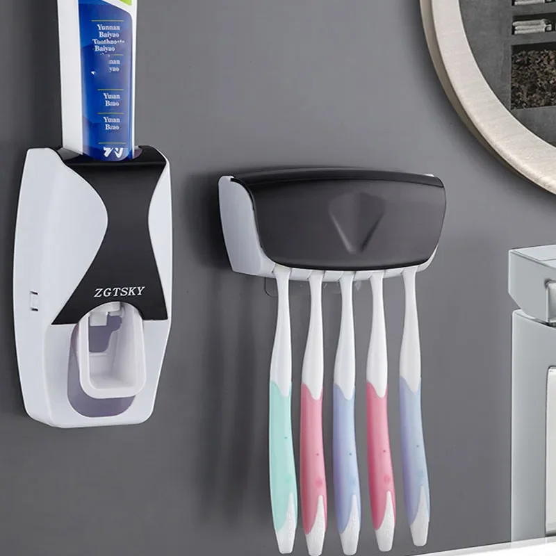 2PCS Automatic Toothpaste Dispenser Wall Mount Dust-proof Toothbrush Holder Wall Mount Bathroom Accessories Set Squeezer Travel
2PCS Automatic Toothpaste Dispenser Wall Mount Dust-proof Toothbrush Holder Wall Mount Bathroom Accessories Set Squeezer Travel