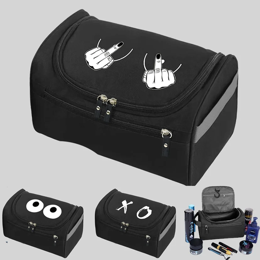 Functional Travel Makeup Bag Unisex Hanging Makeup Box Essential Storage Bag Toiletry Bag Fun Pattern
Functional Travel Makeup Bag Unisex Hanging Makeup Box Essential Storage Bag Toiletry Bag Fun Pattern