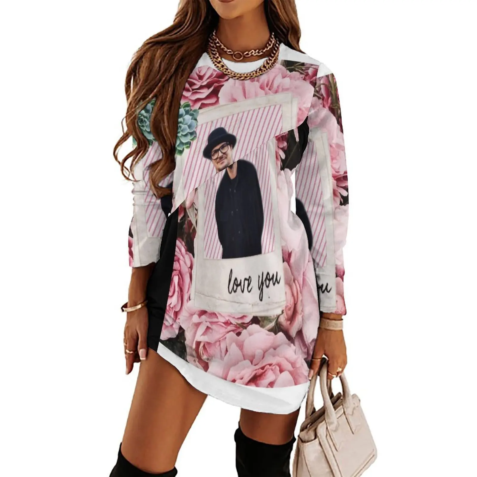 Zak Bagans Long Sleeved Dress Woman"s evening dress long sleeve dresses dress 
Zak Bagans Long Sleeved Dress Woman"s evening dress long sleeve dresses dress