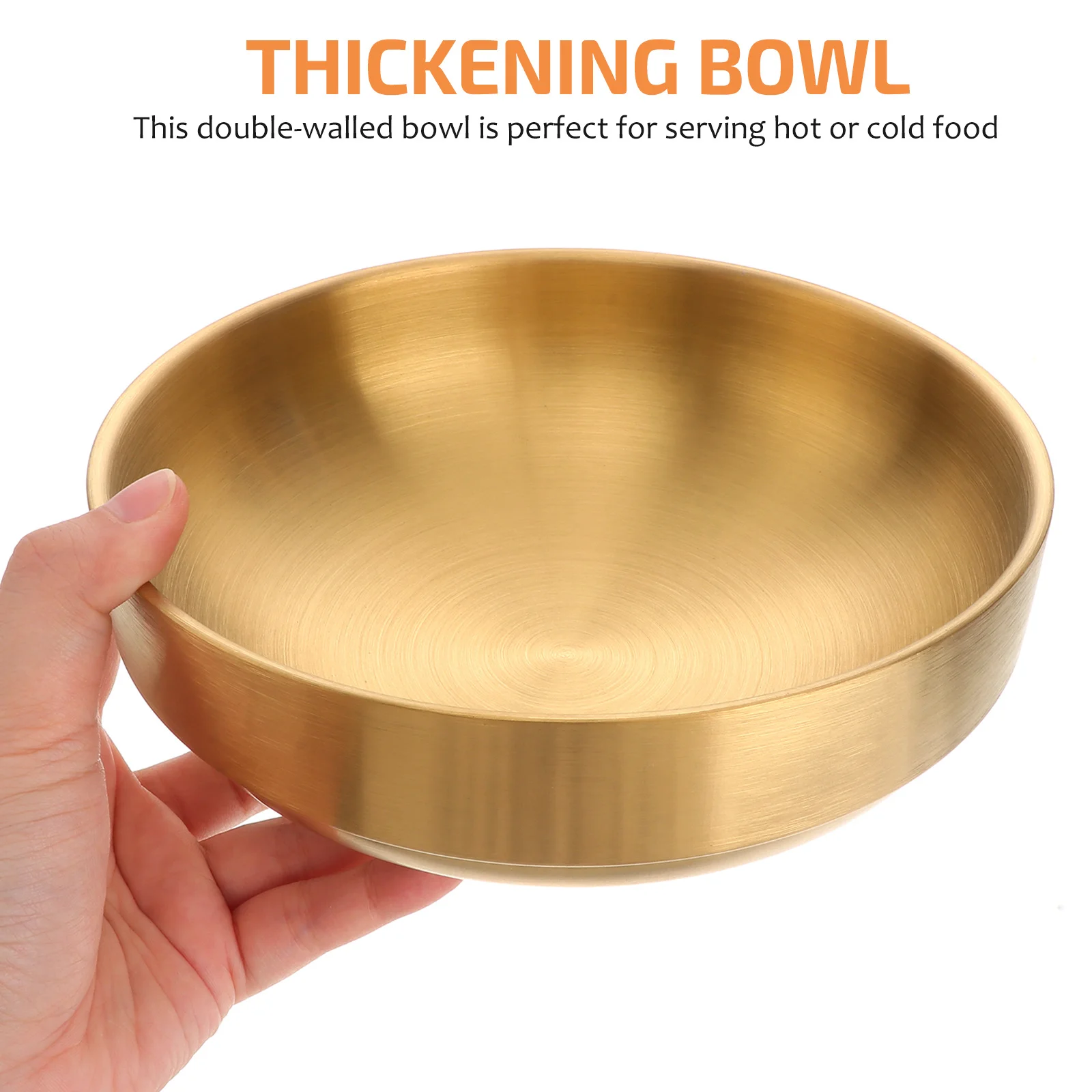 19 Cm Thickened Soup Bowl Stainless Steel Noodle Lunch Decorative Toddler 304 Metal Double Wall Insulated Kitchen Bar Utensils
19 Cm Thickened Soup Bowl Stainless Steel Noodle Lunch Decorative Toddler 304 Metal Double Wall Insulated Kitchen Bar Utensils