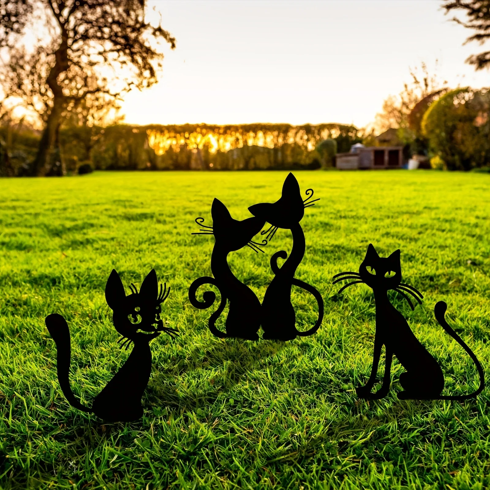 1pc Metal Black Cat Garden Stakes Decoration Cute Cat Garden Decorative Outdoor Statues for Cat Lovers Yard Garden
1pc Metal Black Cat Garden Stakes Decoration Cute Cat Garden Decorative Outdoor Statues for Cat Lovers Yard Garden
