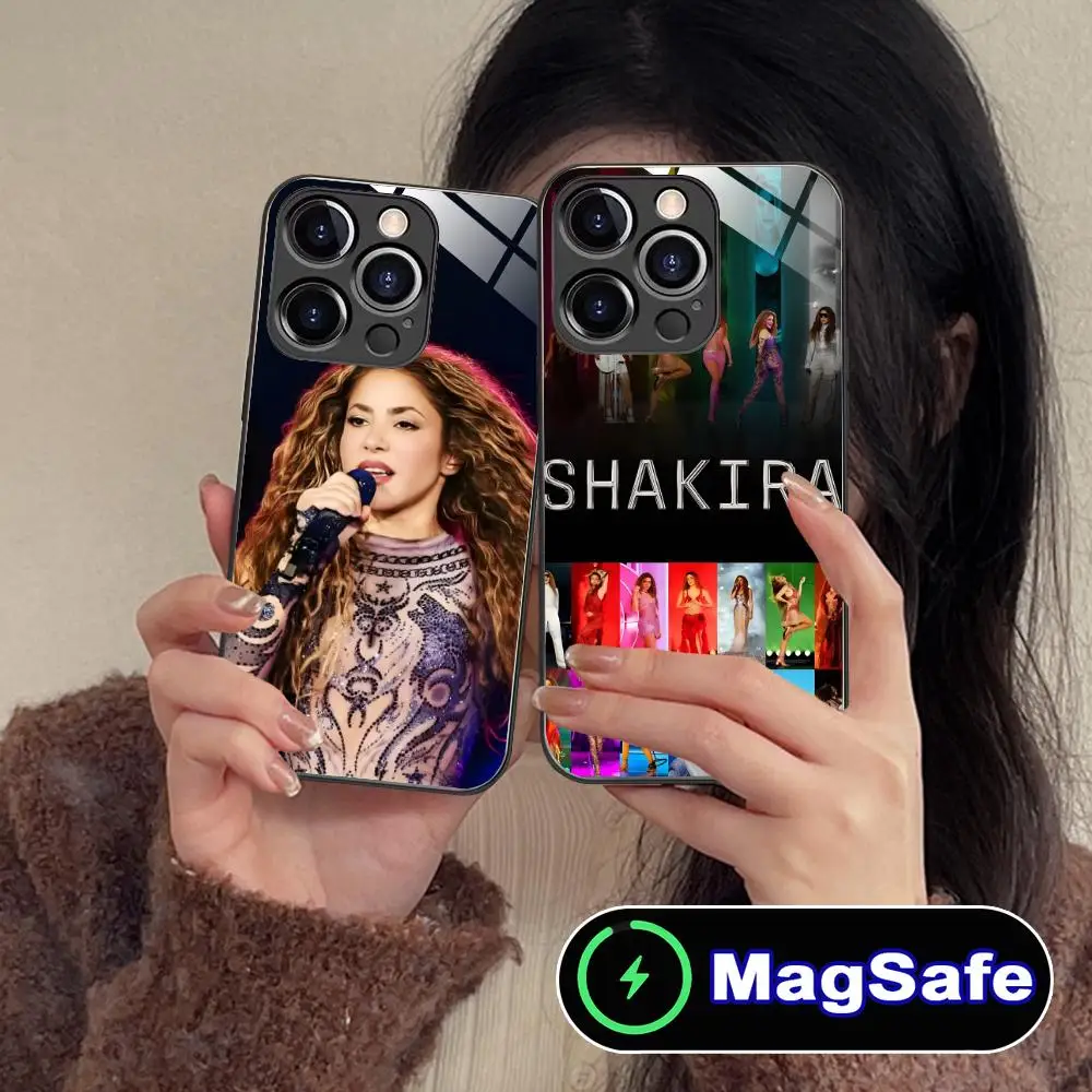 Модный чехол для мобильного телефона Shakira для iPhone 16, 15, 14, 13, 12, 11 Pro Max Plus Mini MagSafe, стеклянный цветной чехол для мобильных телефонов, красивый
Модный чехол для мобильного телефона Shakira для iPhone 16, 15, 14, 13, 12, 11 Pro Max Plus Mini MagSafe, стеклянный цветной чехол для мобильных телефонов, красивый