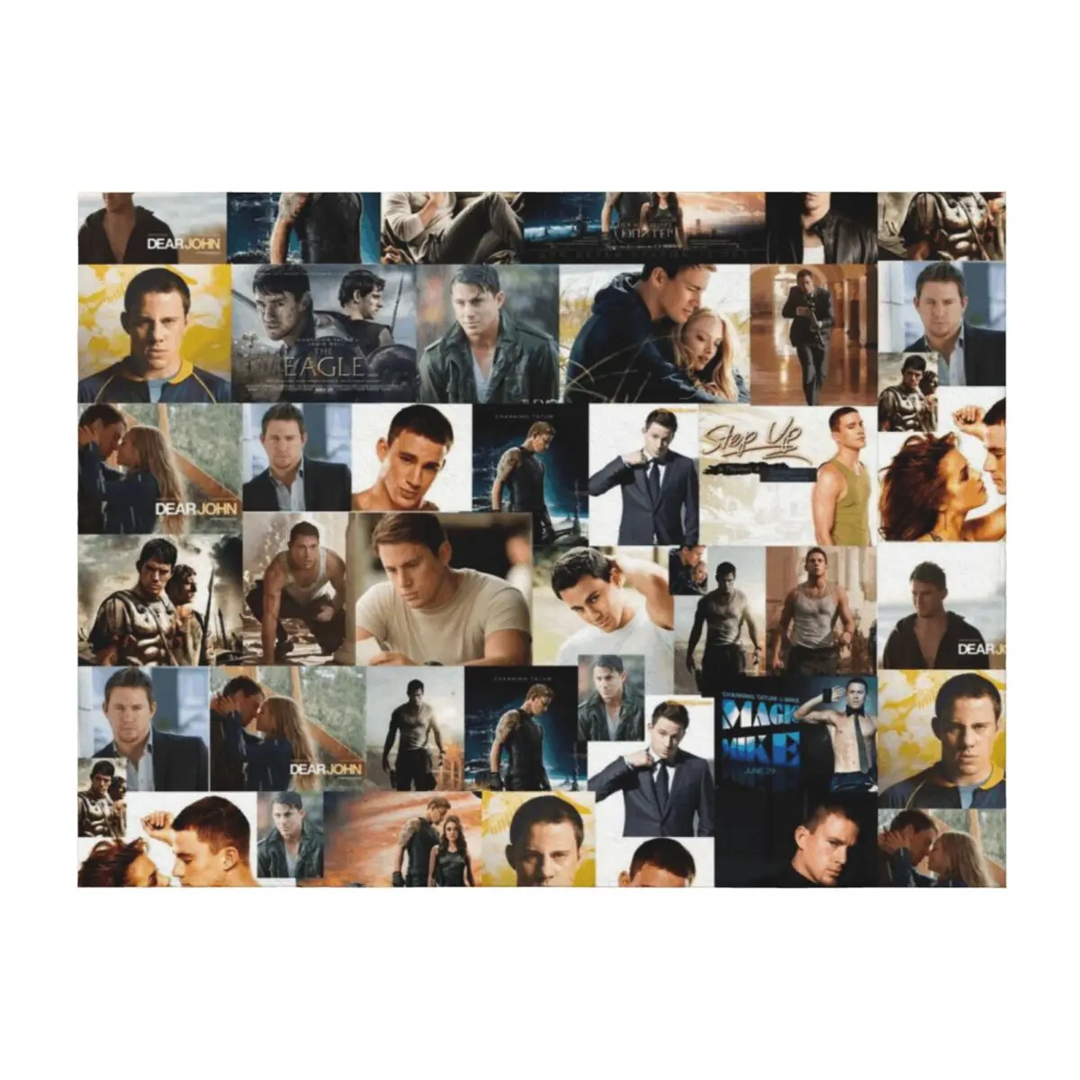 Channing Tatum Seamless Squarish Photo Collage Throw Blanket Personalized Gift Sofa Sofa Throw Bed Fashionable Blankets
Channing Tatum Seamless Squarish Photo Collage Throw Blanket Personalized Gift Sofa Sofa Throw Bed Fashionable Blankets