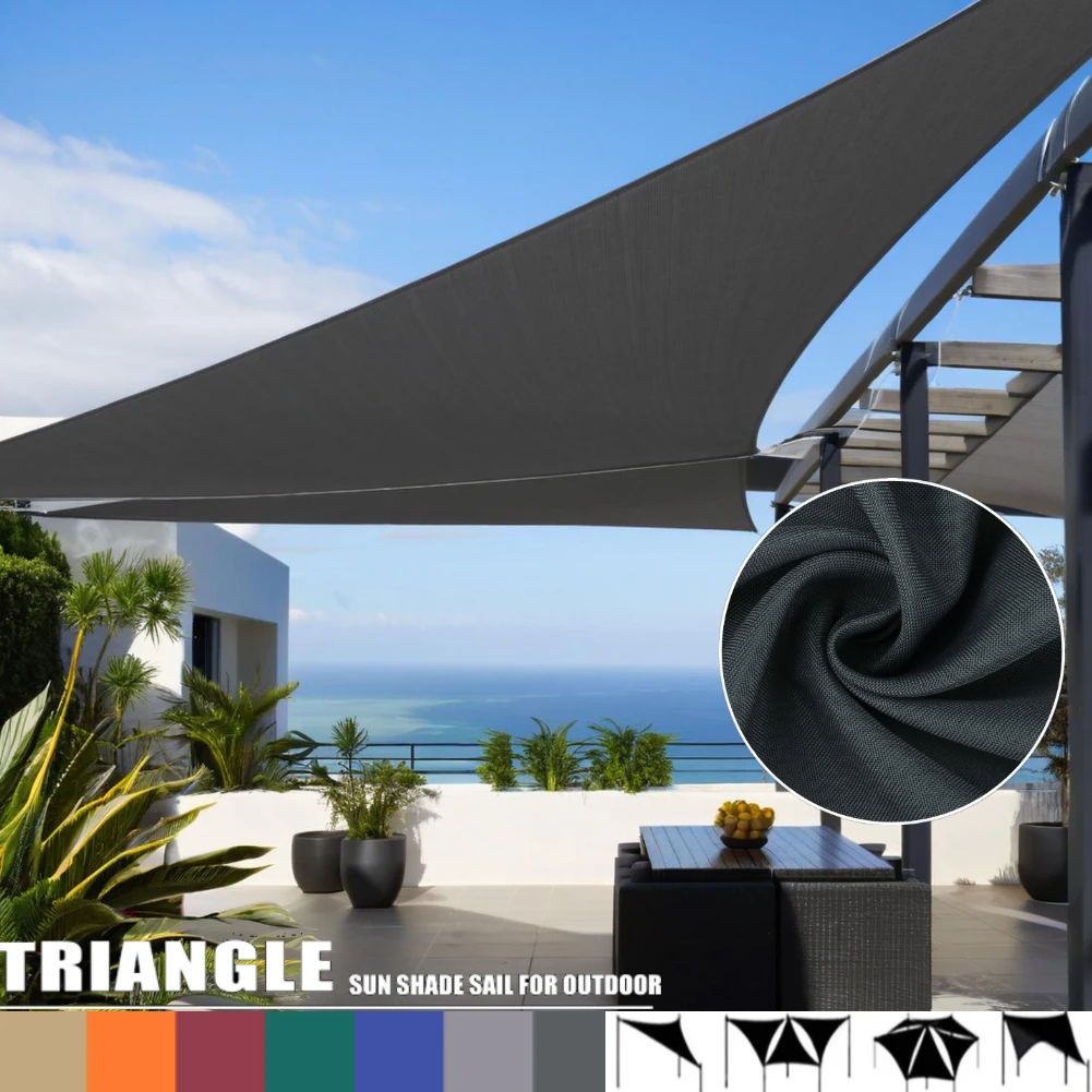 Треугольный солнцезащитный козырек, глубокий серый навес, парусиновый козырек с изогнутыми краями, 95% ткань с УФ-блоком для наружного сада, патио, заднего двора
Треугольный солнцезащитный козырек, глубокий серый навес, парусиновый козырек с изогнутыми краями, 95% ткань с УФ-блоком для наружного сада, патио, заднего двора