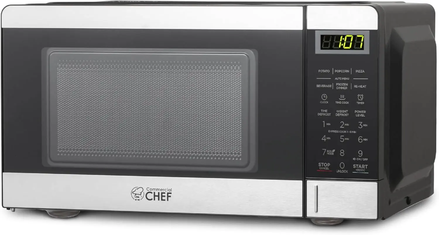 0.7 Cubic Foot Microwave with 10 Power Levels, Small Microwave with Push Button, 700W Countertop up to 99 Minute Timer and
0.7 Cubic Foot Microwave with 10 Power Levels, Small Microwave with Push Button, 700W Countertop up to 99 Minute Timer and