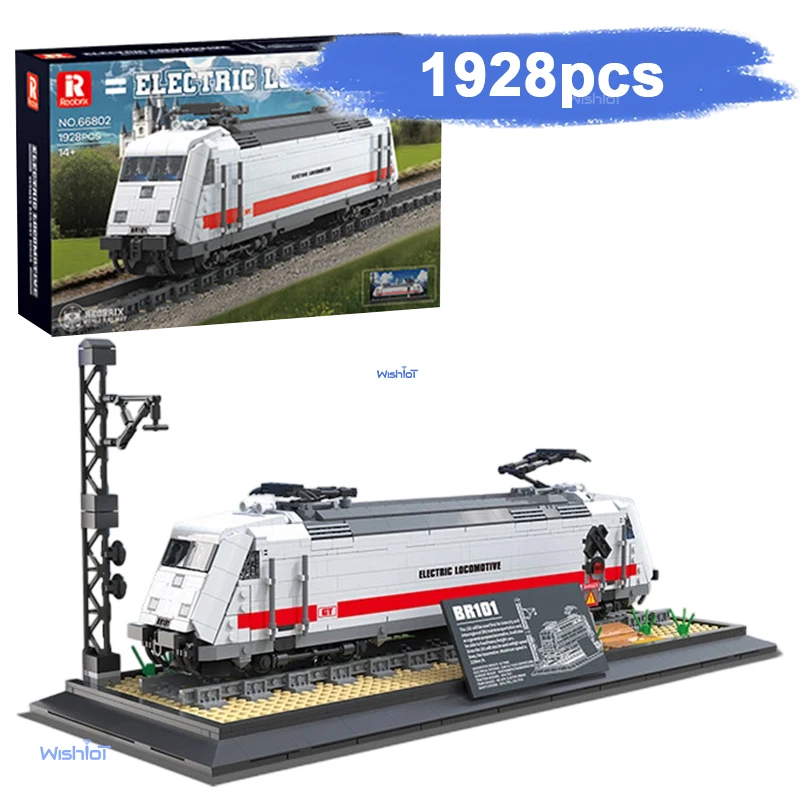 Reobrix 66802 Germany BR101 Electric Locomotive Train Building Block Brick Assembly Model DIY Puzzle Toys Boy Christmas Gift
Reobrix 66802 Germany BR101 Electric Locomotive Train Building Block Brick Assembly Model DIY Puzzle Toys Boy Christmas Gift