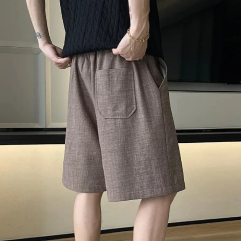 Faux Linen Trousers Shorts For Men's Summer Lazy and Relaxed Ice Silk Pants Cool and Breathable Casual Cotton and Linen Trousers
Faux Linen Trousers Shorts For Men's Summer Lazy and Relaxed Ice Silk Pants Cool and Breathable Casual Cotton and Linen Trousers