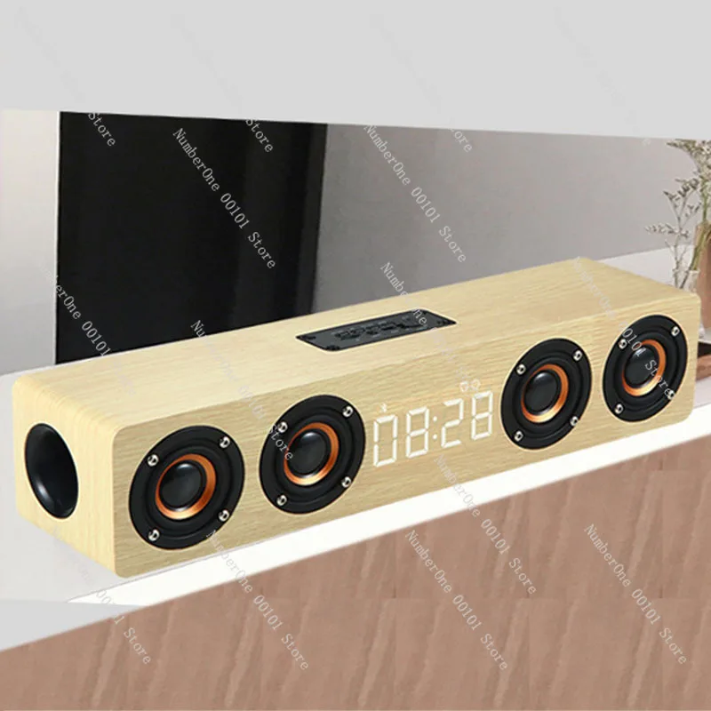 Retro wooden desktop bluetooth speaker, wireless subwoofer large volume, home card type small stereo
Retro wooden desktop bluetooth speaker, wireless subwoofer large volume, home card type small stereo