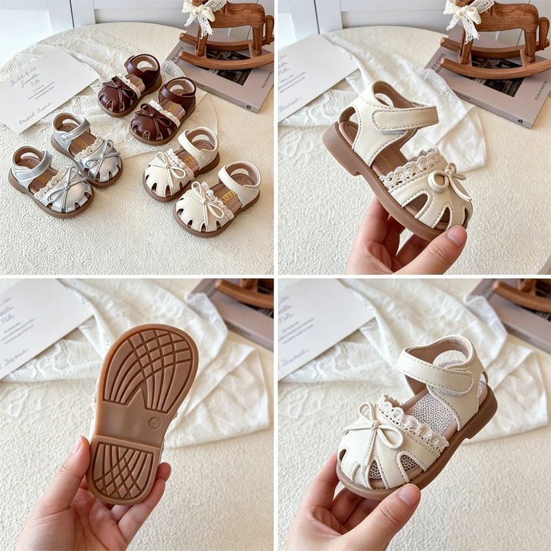 Closed Toes Flat Toddler Sandals Ruffles Super Cute Bow-ties Decos Baby Elegant Style Children's Footwear Infant Sandals JY05261
Closed Toes Flat Toddler Sandals Ruffles Super Cute Bow-ties Decos Baby Elegant Style Children's Footwear Infant Sandals JY05261