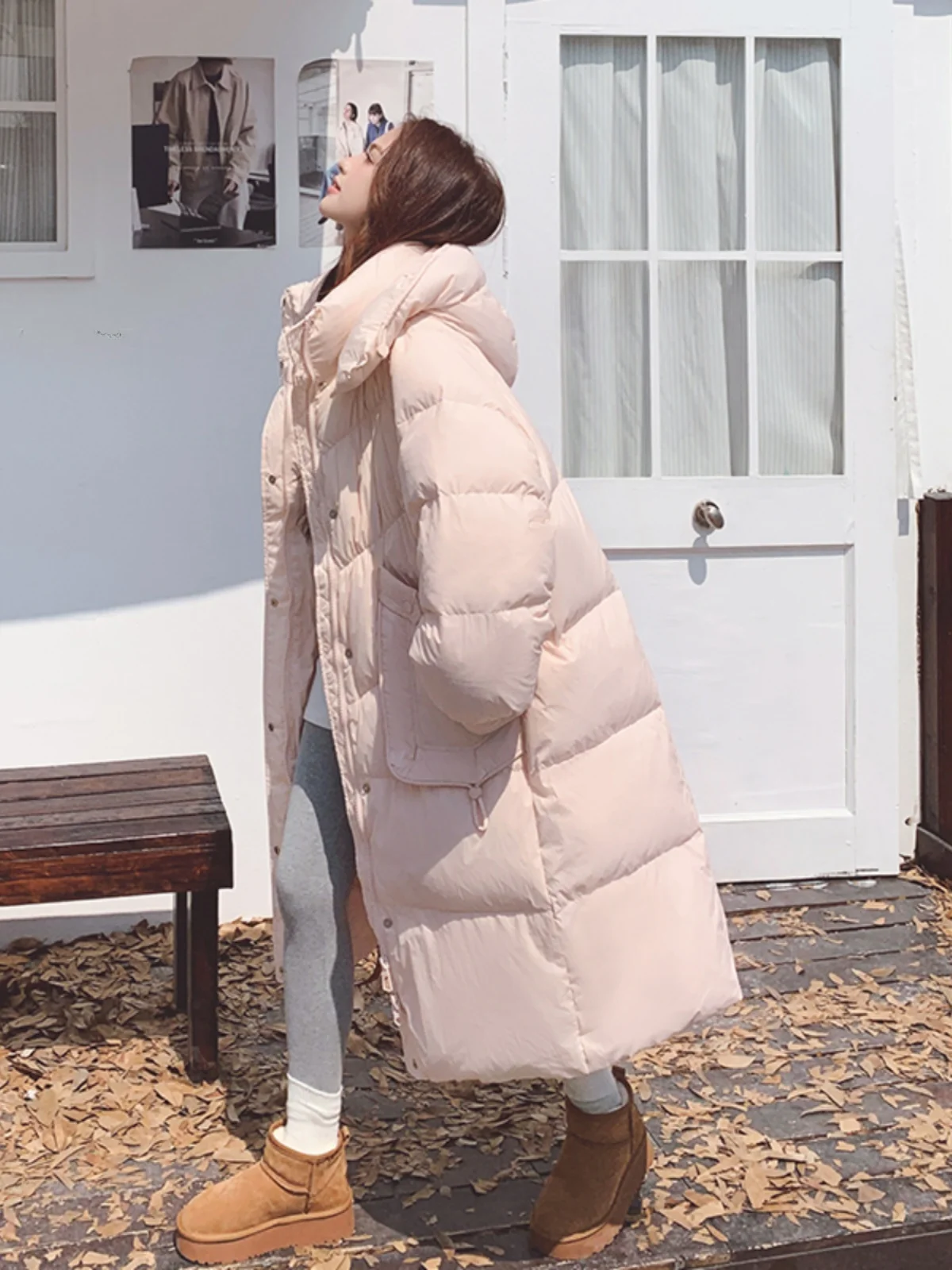 Женское зимнее пальто Thiened Pink Du down Jaet средней длины, в корейском стиле, 90% белое перо, теплое, легкое
Женское зимнее пальто Thiened Pink Du down Jaet средней длины, в корейском стиле, 90% белое перо, теплое, легкое