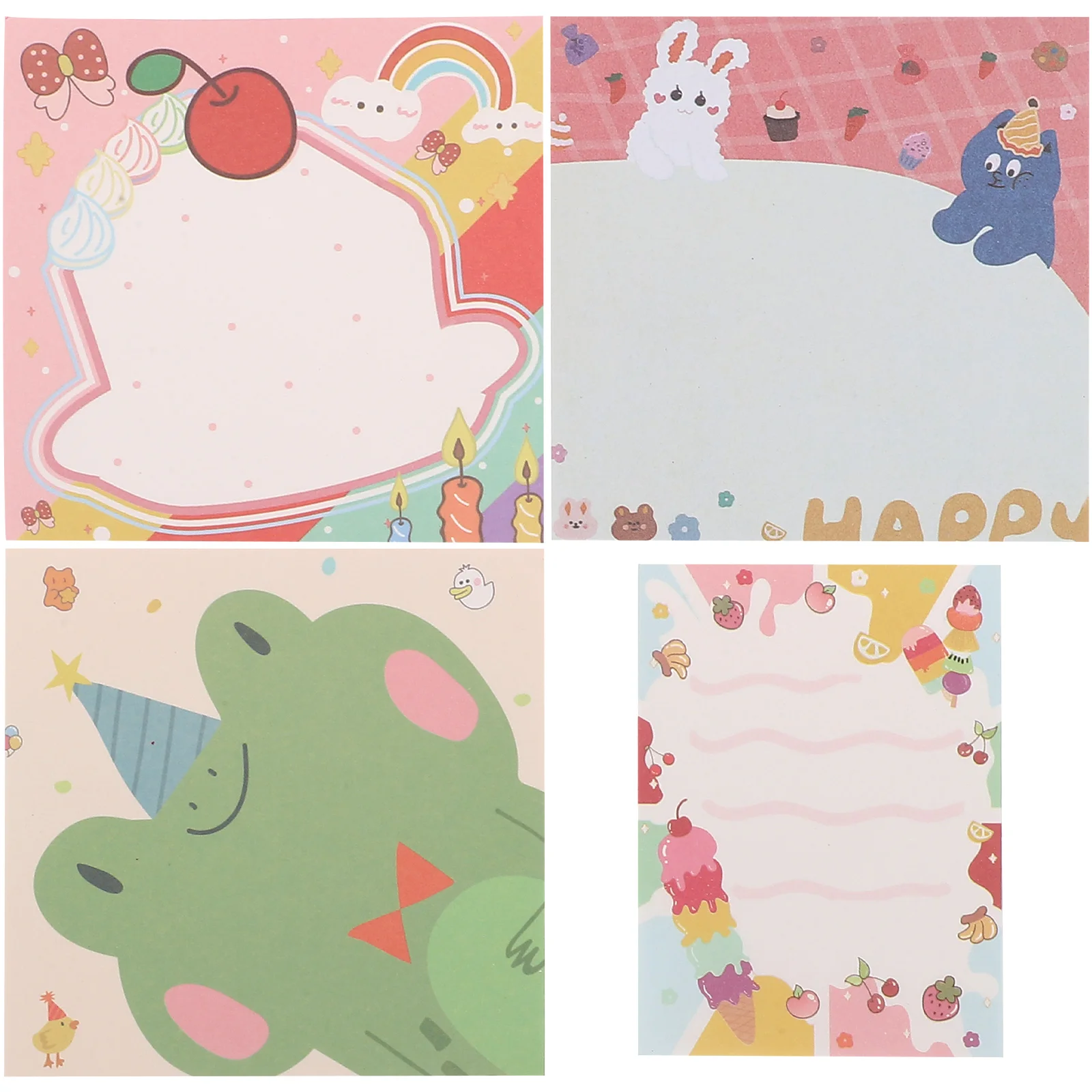 4 Books Tearable Notes Cute Message for Students Cartoon Notepad off Notepads Kawaii Pocket The Notebook Paper
4 Books Tearable Notes Cute Message for Students Cartoon Notepad off Notepads Kawaii Pocket The Notebook Paper