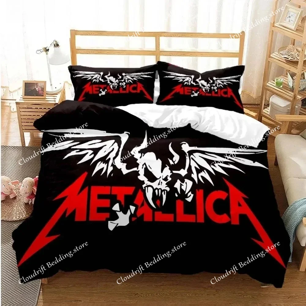 Heavy Metal Band Slayer Rock Bedding Set Adult Duvet Cover Child Bedroom Bedclothes Pillowcase Birthday Gift Single Double Size
Heavy Metal Band Slayer Rock Bedding Set Adult Duvet Cover Child Bedroom Bedclothes Pillowcase Birthday Gift Single Double Size