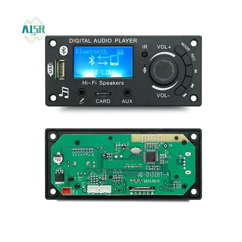 A15R -Mp3 Decoder Board Microphone Function Amplifier Board Car Audio Decoder Accessories Amplifier Board Module
A15R -Mp3 Decoder Board Microphone Function Amplifier Board Car Audio Decoder Accessories Amplifier Board Module