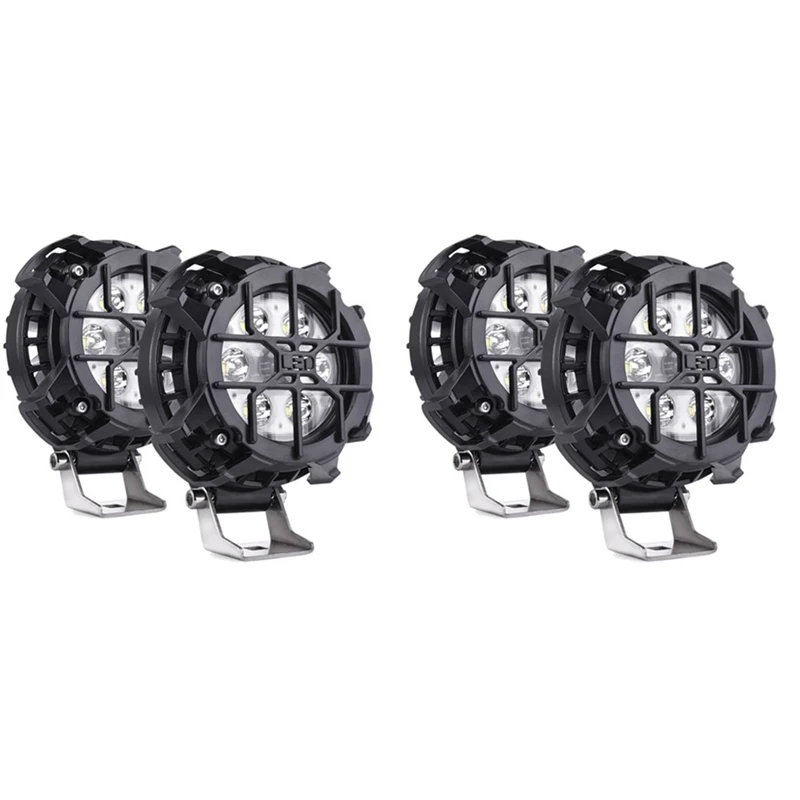 4Pcs 48W LED Spot Pods Round Work Light Bar Spot Off Road Driving Fog Lamp Bright 4000LM Light For Truck Car
4Pcs 48W LED Spot Pods Round Work Light Bar Spot Off Road Driving Fog Lamp Bright 4000LM Light For Truck Car
