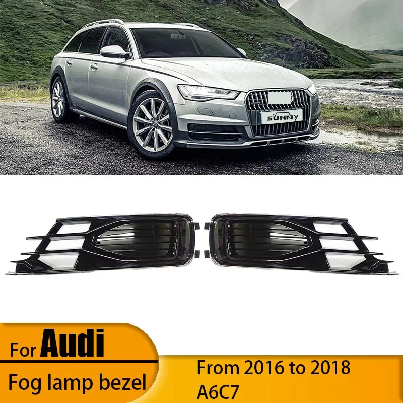 For 2016-2018 Audi A6 Fog Light Frame Grille C7 Revision Post-Standard Front Bumper Fog Light 4G0807681
For 2016-2018 Audi A6 Fog Light Frame Grille C7 Revision Post-Standard Front Bumper Fog Light 4G0807681