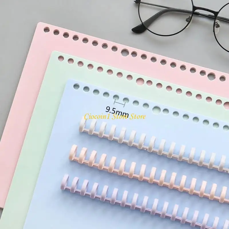 A3PC Loose-leaf Binding Comb 30-ring Flexible 50 Sheets Capacity for Office School
A3PC Loose-leaf Binding Comb 30-ring Flexible 50 Sheets Capacity for Office School