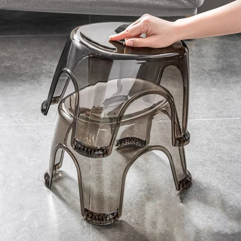 Transparent Shower Bathroom Chair Plastic Children Portable Small Stool Baby Designer Low Stackable Tabouret Bathroom Furniture
Transparent Shower Bathroom Chair Plastic Children Portable Small Stool Baby Designer Low Stackable Tabouret Bathroom Furniture