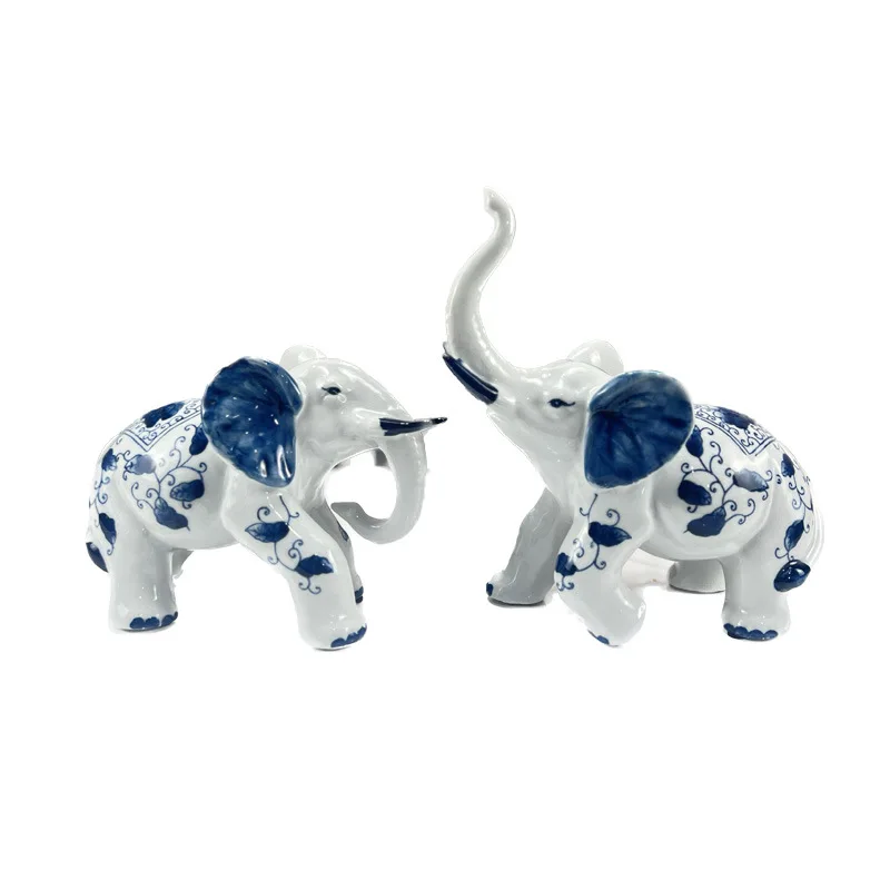 Blue and white ceramic ornaments living room TV cabinet wine cabinet decorative ornaments
Blue and white ceramic ornaments living room TV cabinet wine cabinet decorative ornaments