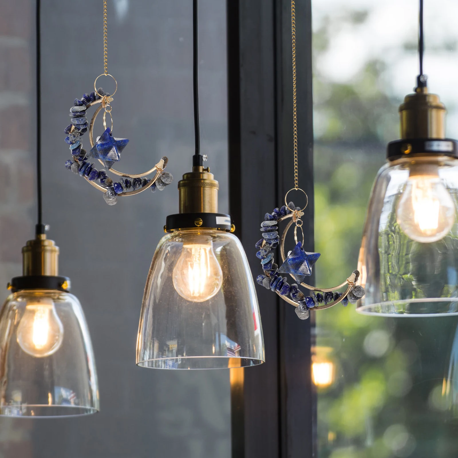 Sun and Moon Decor Hanging Decoration Garden Ornaments Catcher Crystal Window Pendant Sunlight Crystals
Sun and Moon Decor Hanging Decoration Garden Ornaments Catcher Crystal Window Pendant Sunlight Crystals