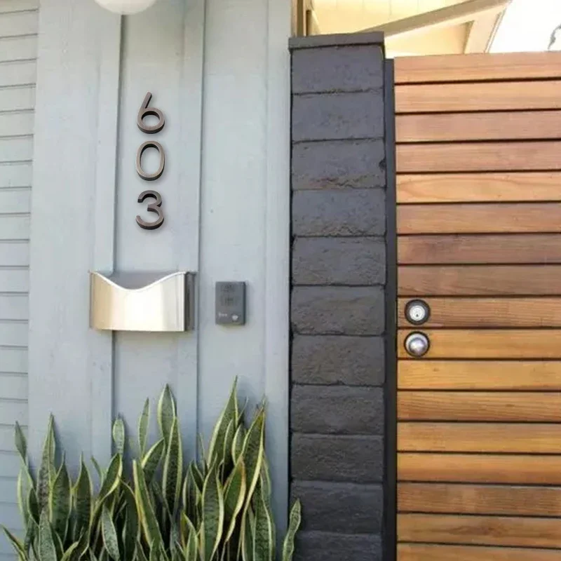 Modern 3D Self Adhesive Door Number Plaque #0-9 House Number Hotel Door Address Digits Sticker Sign 6cm
Modern 3D Self Adhesive Door Number Plaque #0-9 House Number Hotel Door Address Digits Sticker Sign 6cm
