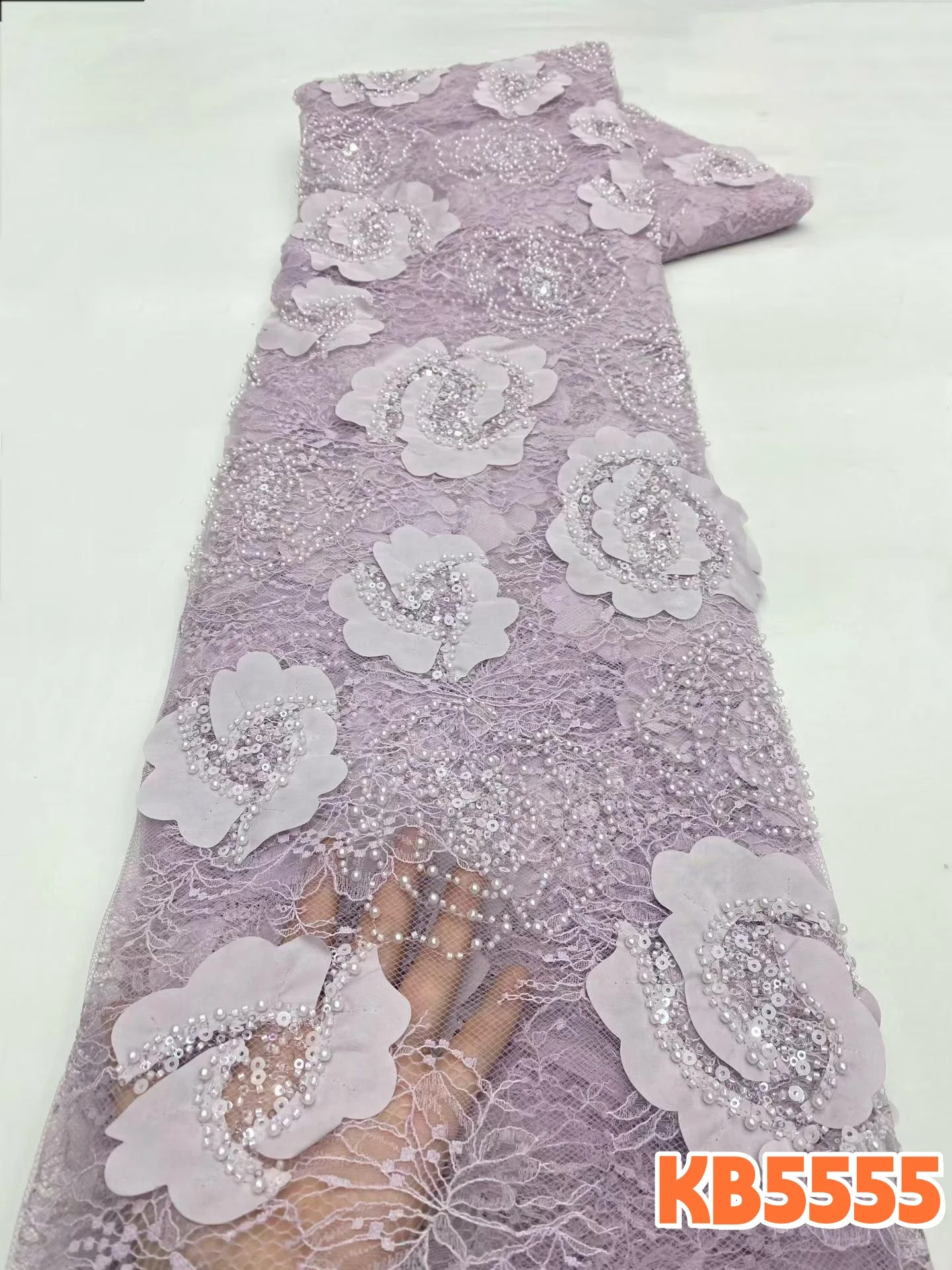 YLS Beaded Lace Fabrics French Luxury Laces On Sale 5 Yards High Quality Sequins Bridal Lace Fabric For Wedding Sewing KB5555
YLS Beaded Lace Fabrics French Luxury Laces On Sale 5 Yards High Quality Sequins Bridal Lace Fabric For Wedding Sewing KB5555