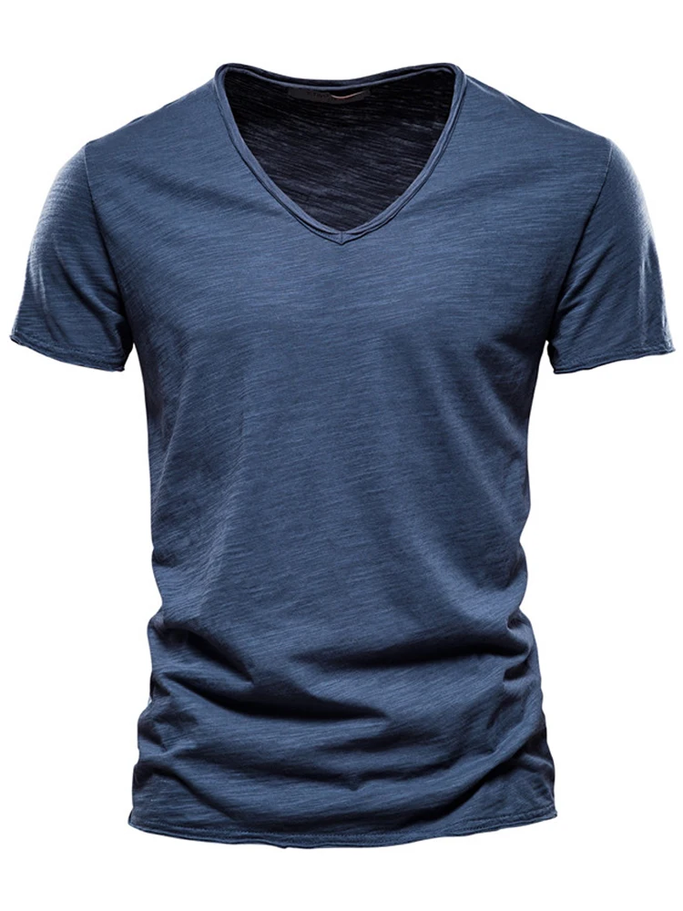 Summer Thin T-Shirt 100% Cotton Casual Top Streetwear Short Sleeve Solid Color V-Neck Tropical Sports Men Stretch T-Shirt S-5XL
Summer Thin T-Shirt 100% Cotton Casual Top Streetwear Short Sleeve Solid Color V-Neck Tropical Sports Men Stretch T-Shirt S-5XL