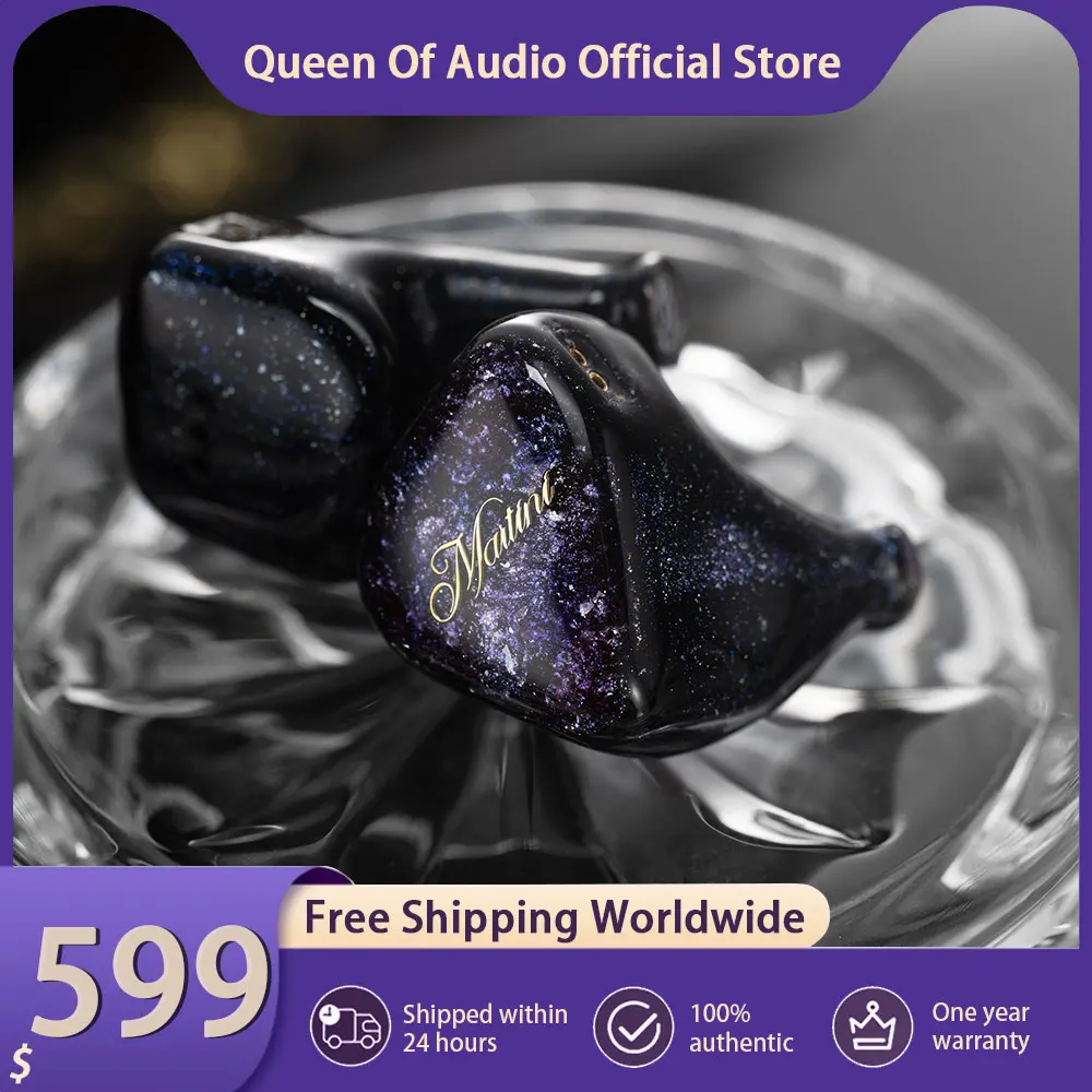 New QoA Martini Headphone 1DD+4BA+1BC In-Ear Earphone Dynamic Driver 4.4mm Plug 0.78 2Pin Cable For Hifi Music Headsets Cable
New QoA Martini Headphone 1DD+4BA+1BC In-Ear Earphone Dynamic Driver 4.4mm Plug 0.78 2Pin Cable For Hifi Music Headsets Cable