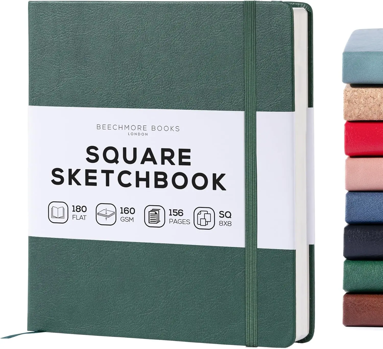 8x8 Square Mixed Media Sketchbook for Artists, 160 GSM Ivory Paper, Vegan Leather Hardcover, Lay-Flat Design for Drawing &
8x8 Square Mixed Media Sketchbook for Artists, 160 GSM Ivory Paper, Vegan Leather Hardcover, Lay-Flat Design for Drawing &