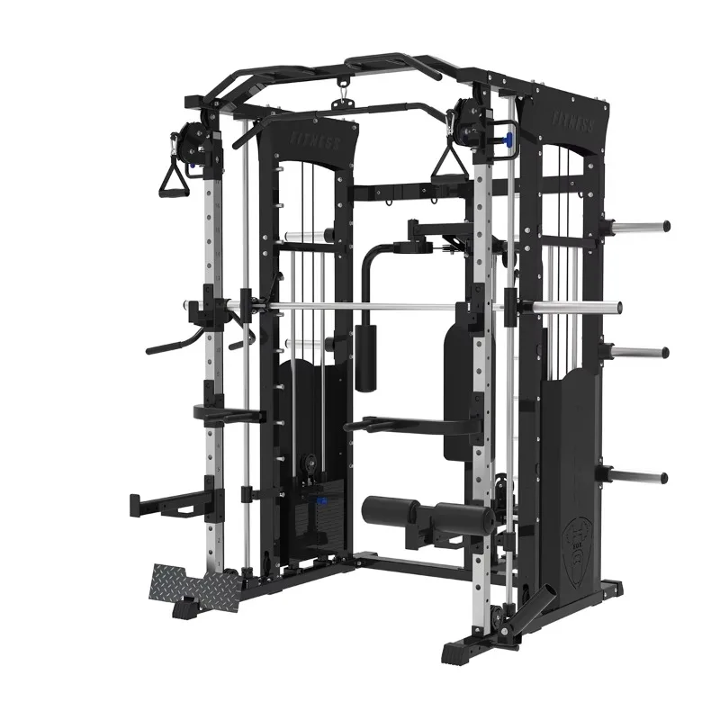 Black Steel Smith Machine Gym Equipment 388kg Weight 440kg Weight Stack Multi-Functional Home Use
Black Steel Smith Machine Gym Equipment 388kg Weight 440kg Weight Stack Multi-Functional Home Use