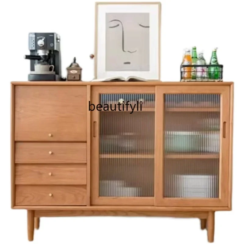 S Solid Wood Dining Side Wall Side Cupboard Living Room Locker Multi-Functional Creative Wine Cabinet Hallway Storage Cabinet
S Solid Wood Dining Side Wall Side Cupboard Living Room Locker Multi-Functional Creative Wine Cabinet Hallway Storage Cabinet