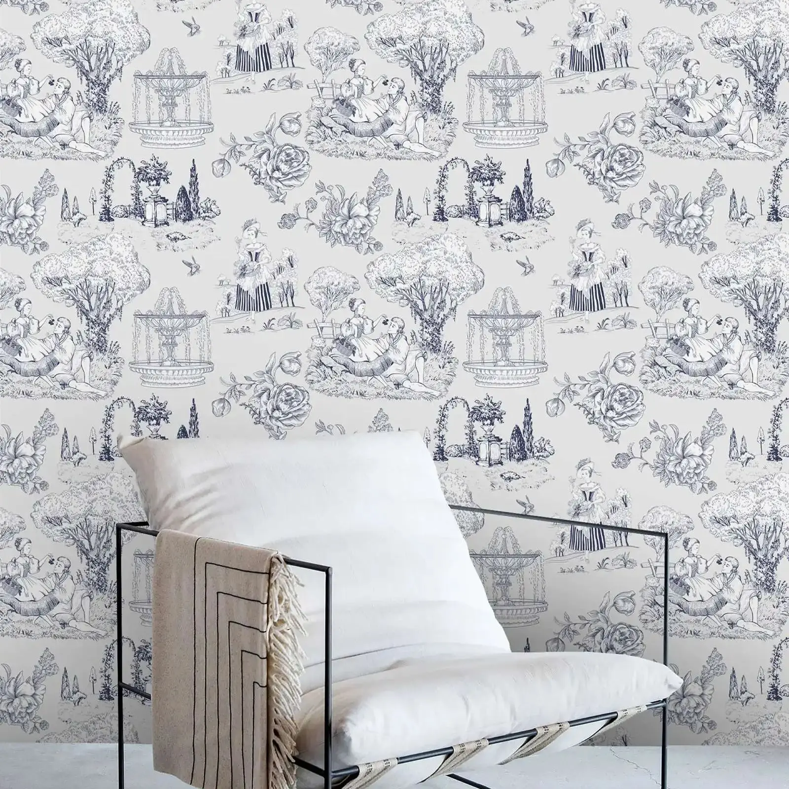 Обои Toile De Jouy, классические обои с провансом, обои с кожурой и наклейкой, винтажный дизайн, настенная роспись, домашний декор. Самоклеящиеся или не наклеиваемые. 
Обои Toile De Jouy, классические обои с провансом, обои с кожурой и наклейкой, винтажный дизайн, настенная роспись, домашний декор. Самоклеящиеся или не наклеиваемые.