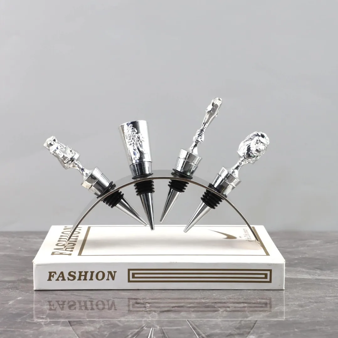 Hxl metal wine bottle stopper ornament hotel bar accessories
Hxl metal wine bottle stopper ornament hotel bar accessories