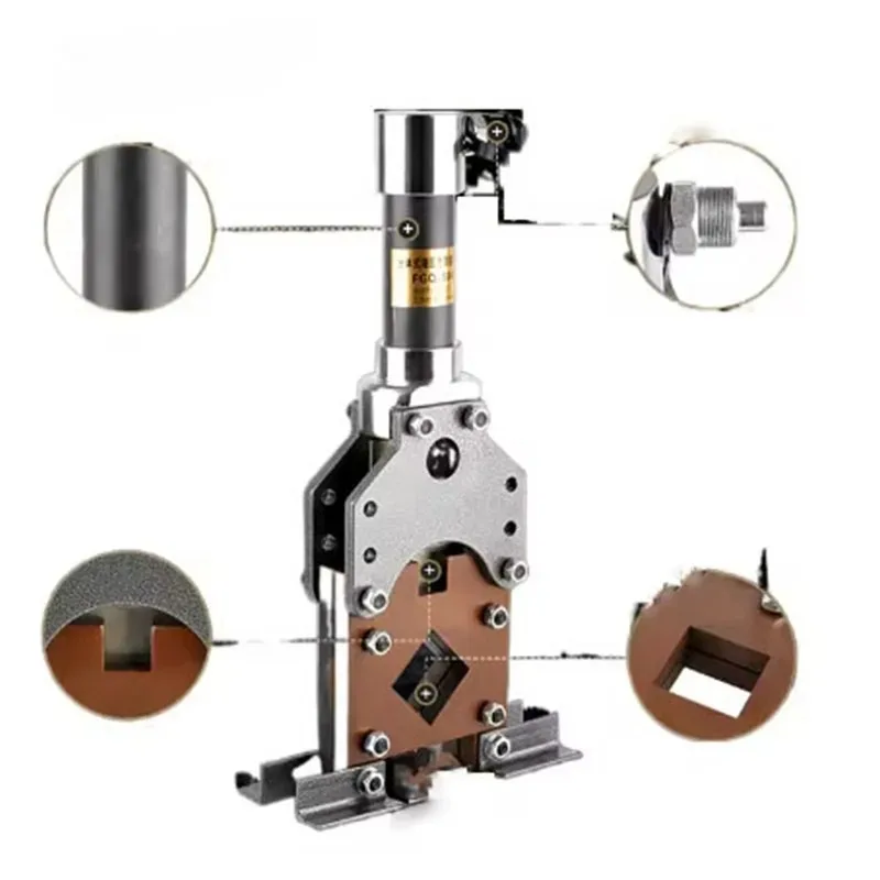 Portable Hydraulic Square Tube Cutter Multifunctional Hydraulic Angle Iron Cutting Machine 50*50mm Angle Steel Cutter
Portable Hydraulic Square Tube Cutter Multifunctional Hydraulic Angle Iron Cutting Machine 50*50mm Angle Steel Cutter