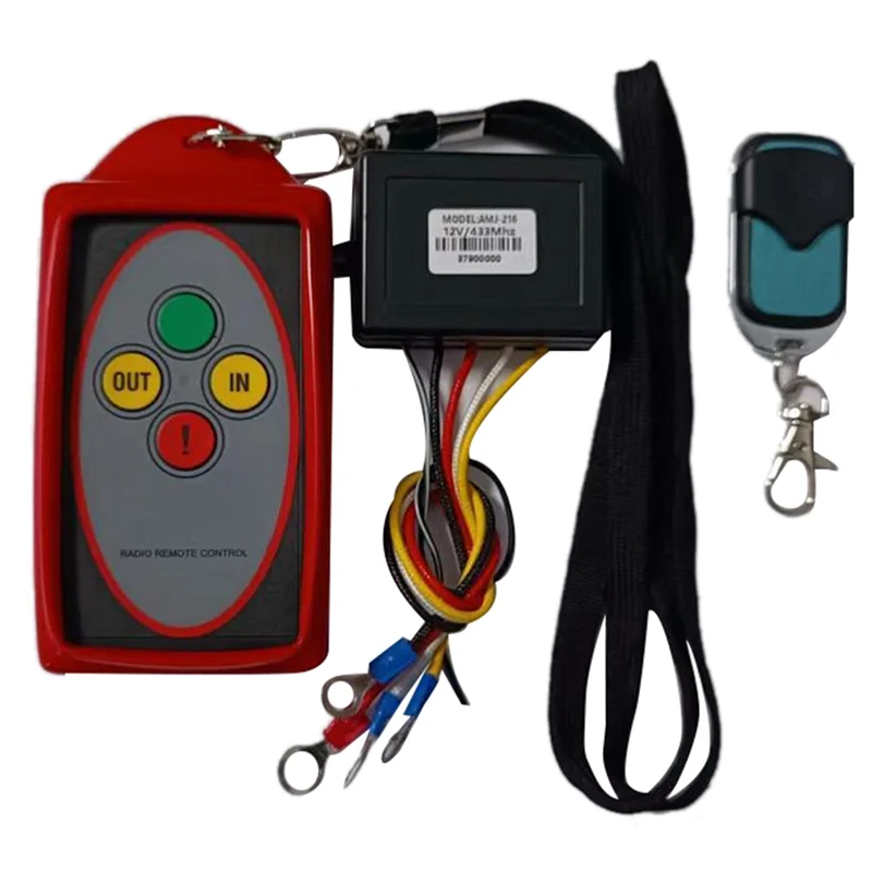 New!! 12V 24V 433MHz Winch Wireless Remote Control Switch Kit Universal for Truck Receiver Module Transmitter
New!! 12V 24V 433MHz Winch Wireless Remote Control Switch Kit Universal for Truck Receiver Module Transmitter