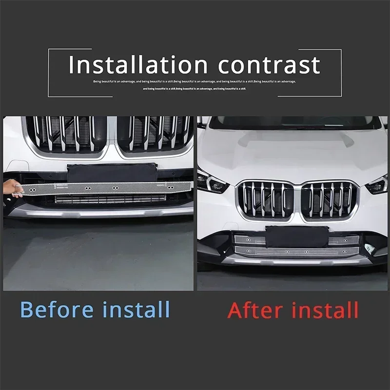 For BMW X1 U11 2023-2025 Car Front Lower Bar Air Intake Grille Insect Net Stainless Steel Exterior Modification Accessories 2Pcs
For BMW X1 U11 2023-2025 Car Front Lower Bar Air Intake Grille Insect Net Stainless Steel Exterior Modification Accessories 2Pcs