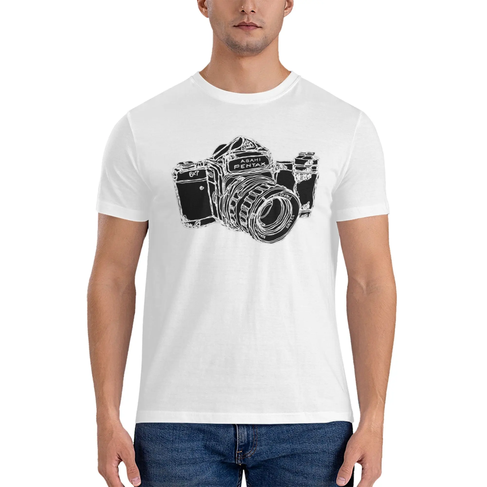 Pentax 6X7 Medium Format Camera T-Shirt for Men Cotton T Shirts Men's Tees Short Round Neck Summer Clothes Tops S-6XL
Pentax 6X7 Medium Format Camera T-Shirt for Men Cotton T Shirts Men's Tees Short Round Neck Summer Clothes Tops S-6XL