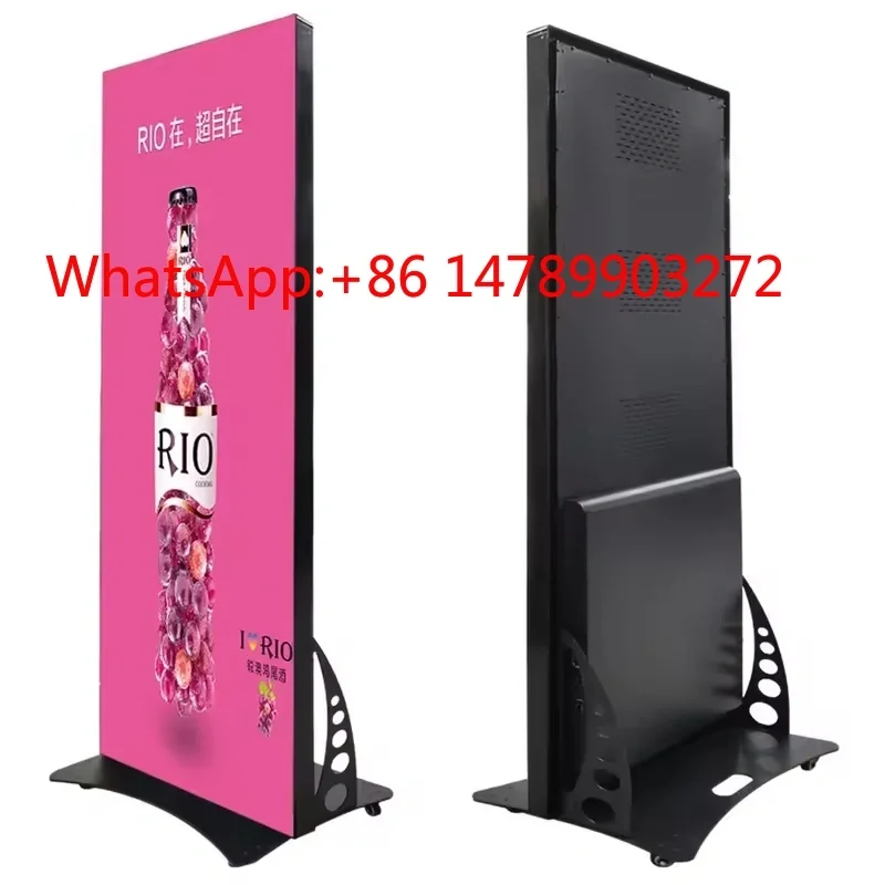 High Quality Movable LED Billboard for Indoor Events Advertising Display
High Quality Movable LED Billboard for Indoor Events Advertising Display