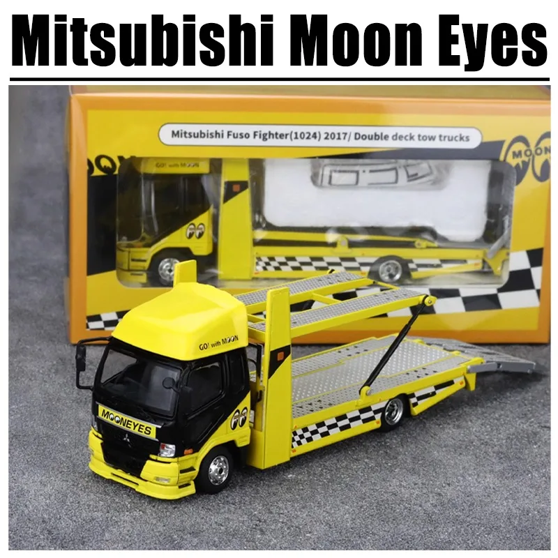 GCD 1/64 Mitsubishi двухэтажный прицеп лунные глаза игрушка из сплава литая под давлением металлическая модель подарок
GCD 1/64 Mitsubishi двухэтажный прицеп лунные глаза игрушка из сплава литая под давлением металлическая модель подарок