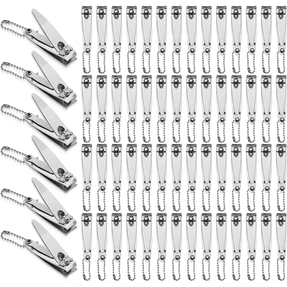 Bulk Stainless Steel Individually Wrapped Nail Clippers, 50 Pack, Durable for Men & Women, Ideal for Home or Travel Use (2 Inch)
Bulk Stainless Steel Individually Wrapped Nail Clippers, 50 Pack, Durable for Men & Women, Ideal for Home or Travel Use (2 Inch)