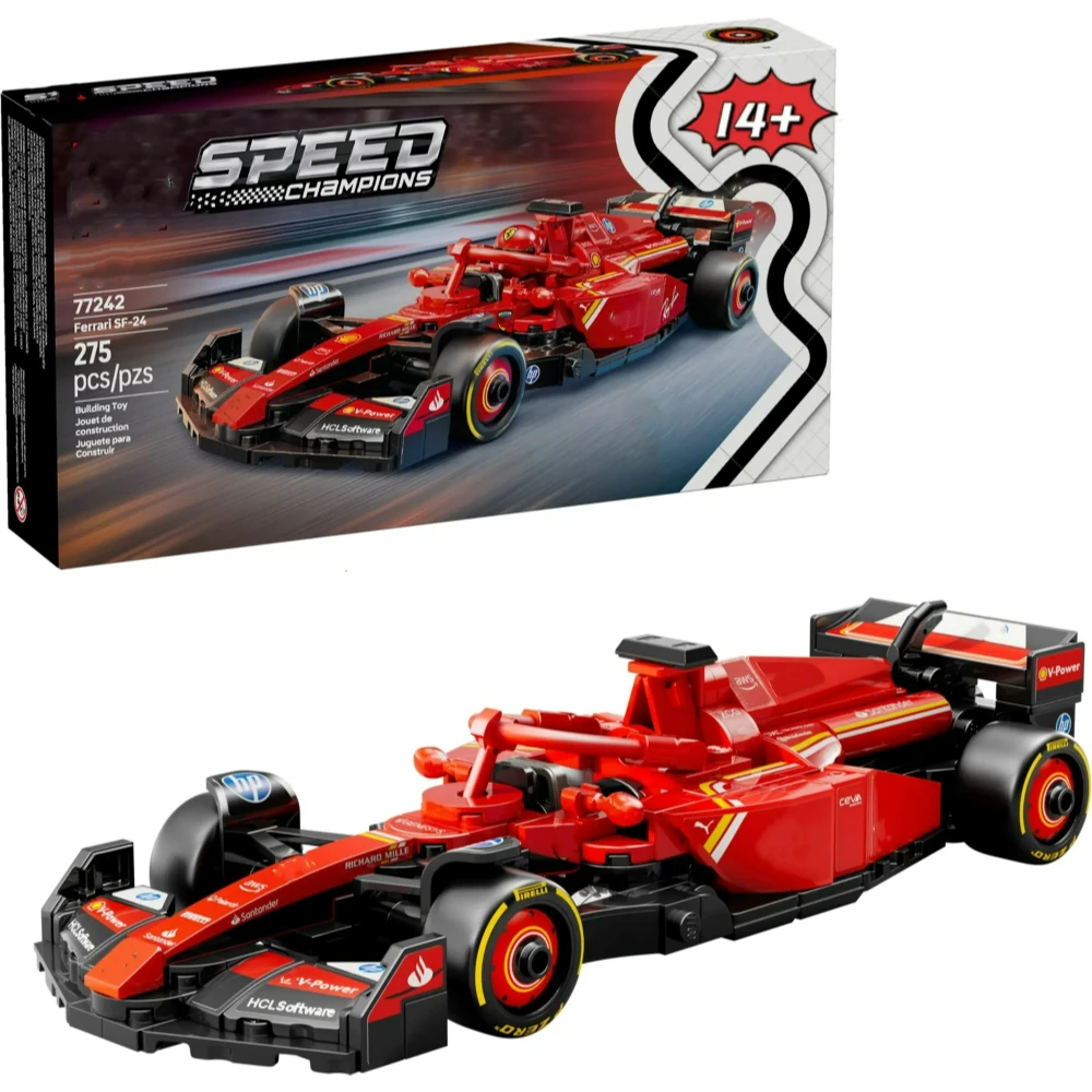MINISO FIT Speed Small Red Building Blocks Model Bricks 275PCS Super Racing Car Toys For Home Decor Christmas Gifts
MINISO FIT Speed Small Red Building Blocks Model Bricks 275PCS Super Racing Car Toys For Home Decor Christmas Gifts